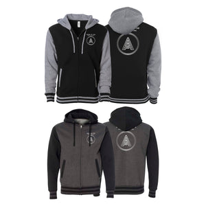 Ascend Jiu Jitsu Academy Varsity Zip-Up Hoodies #8012 B