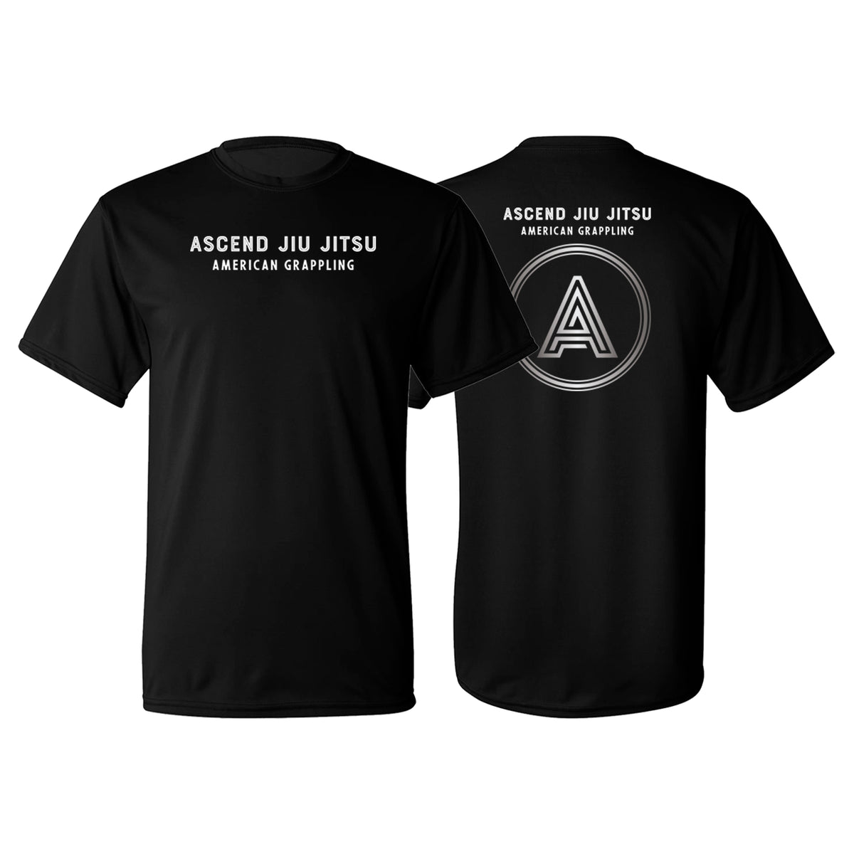 Ascend Jiu Jitsu Academy Dry Fit Shirts #8012 A