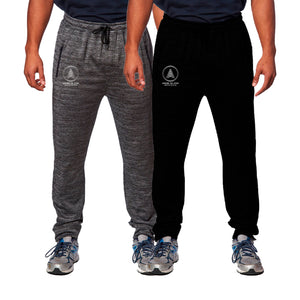 Ascend Jiu Jitsu Academy Joggers - Black and Charcoal #8012