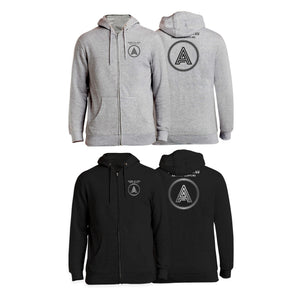 Ascend Jiu Jitsu Academy Zip-Up Hoodies #8012 B