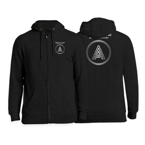 Ascend Jiu Jitsu Academy Zip-Up Hoodies #8012 B