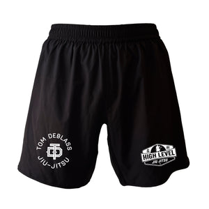 High Level JJ All Black Custom Shorts 2.0 #8013 A