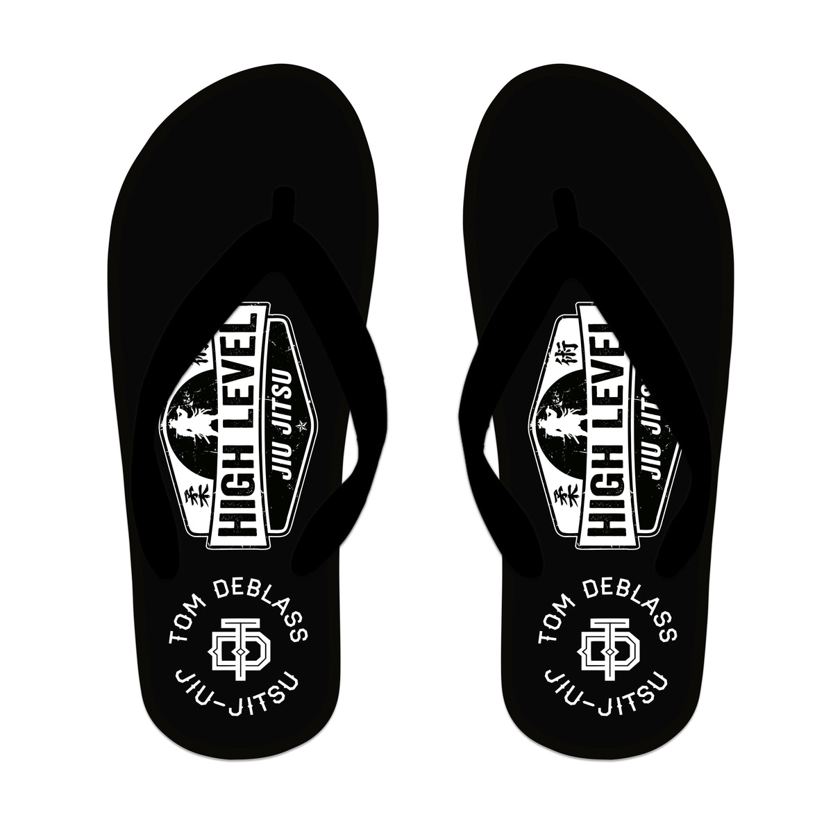 High Level JJ Academy Flip Flops #8013 A