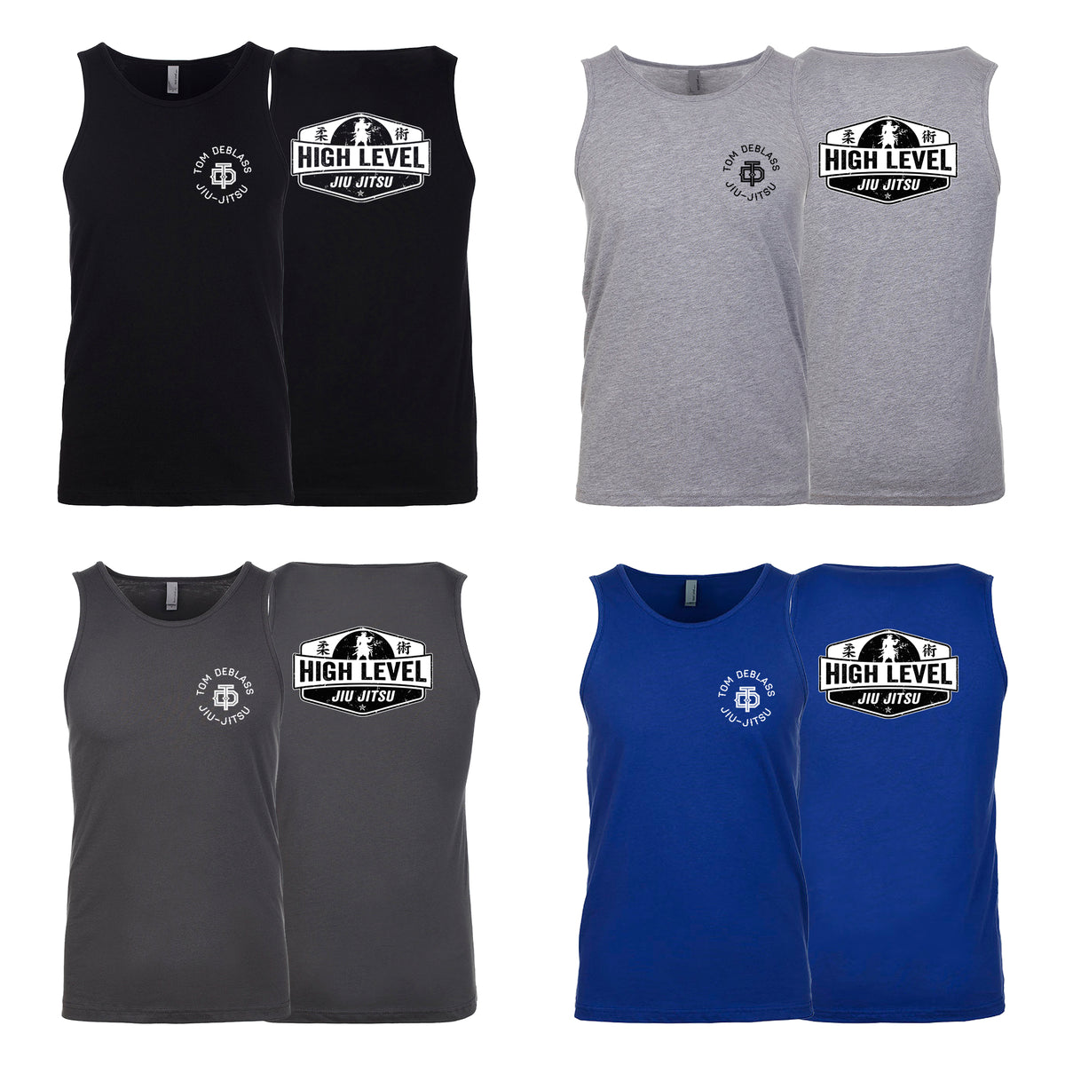 High Level JJ Next Level Tank Tops #8013 A