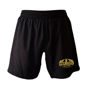 High Level JJ All Black Custom Shorts 2.0 #8013 B