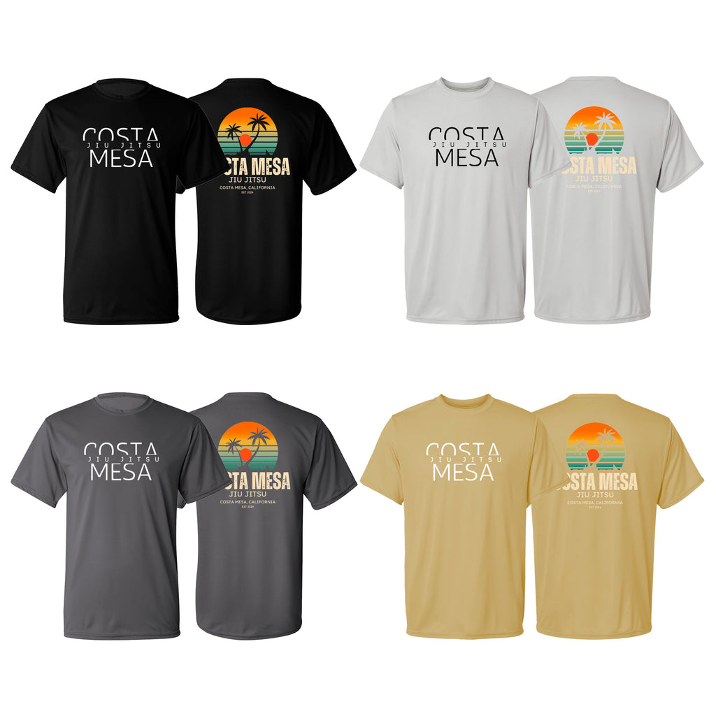 Costa Mesa Jiu Jitsu Academy Dry Fit Shirts #8014 D