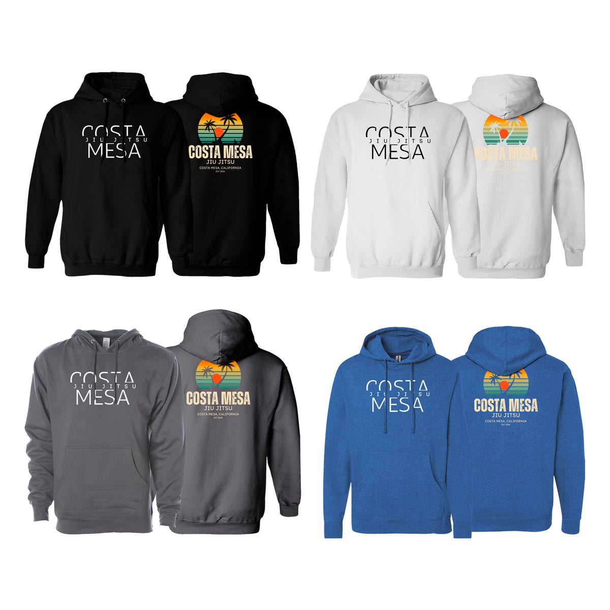 Costa Mesa Jiu Jitsu Academy Sweater Hoodie #8014 D