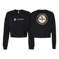 410 Academy of Martial Arts Women's Cropped Crewneck Sweatshirt #8017 A