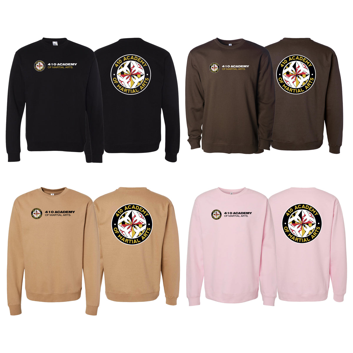 410 Academy of Martial Arts Academy Crewneck Sweatshirt #8017 A