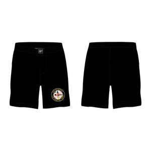 410 Academy of Martial Arts All Black Custom Shorts #8017