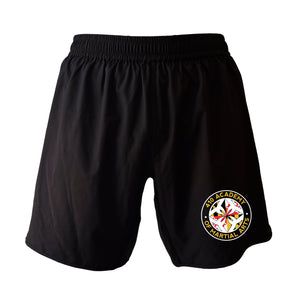 410 Academy of Martial Arts All Black Custom Shorts 2.0 #8017