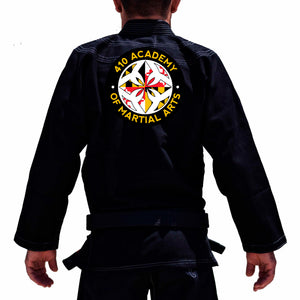 410 Academy of Martial Arts Academy Adults Gi - Black #1183