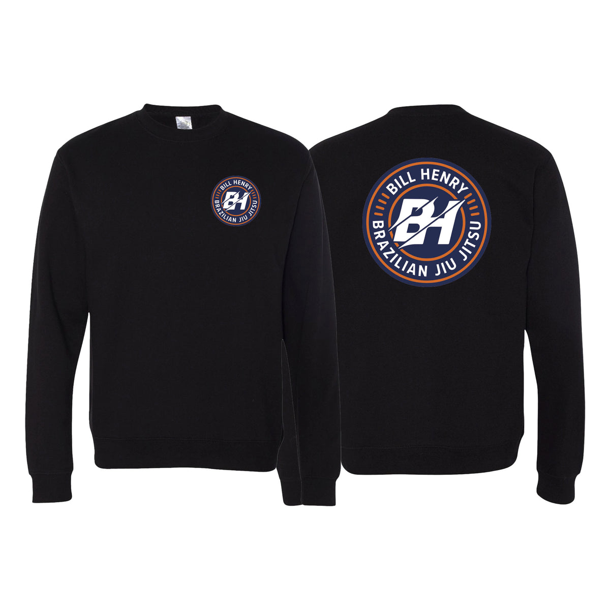 Bill Henry BJJ Academy Crewneck Sweatshirt #8018 A