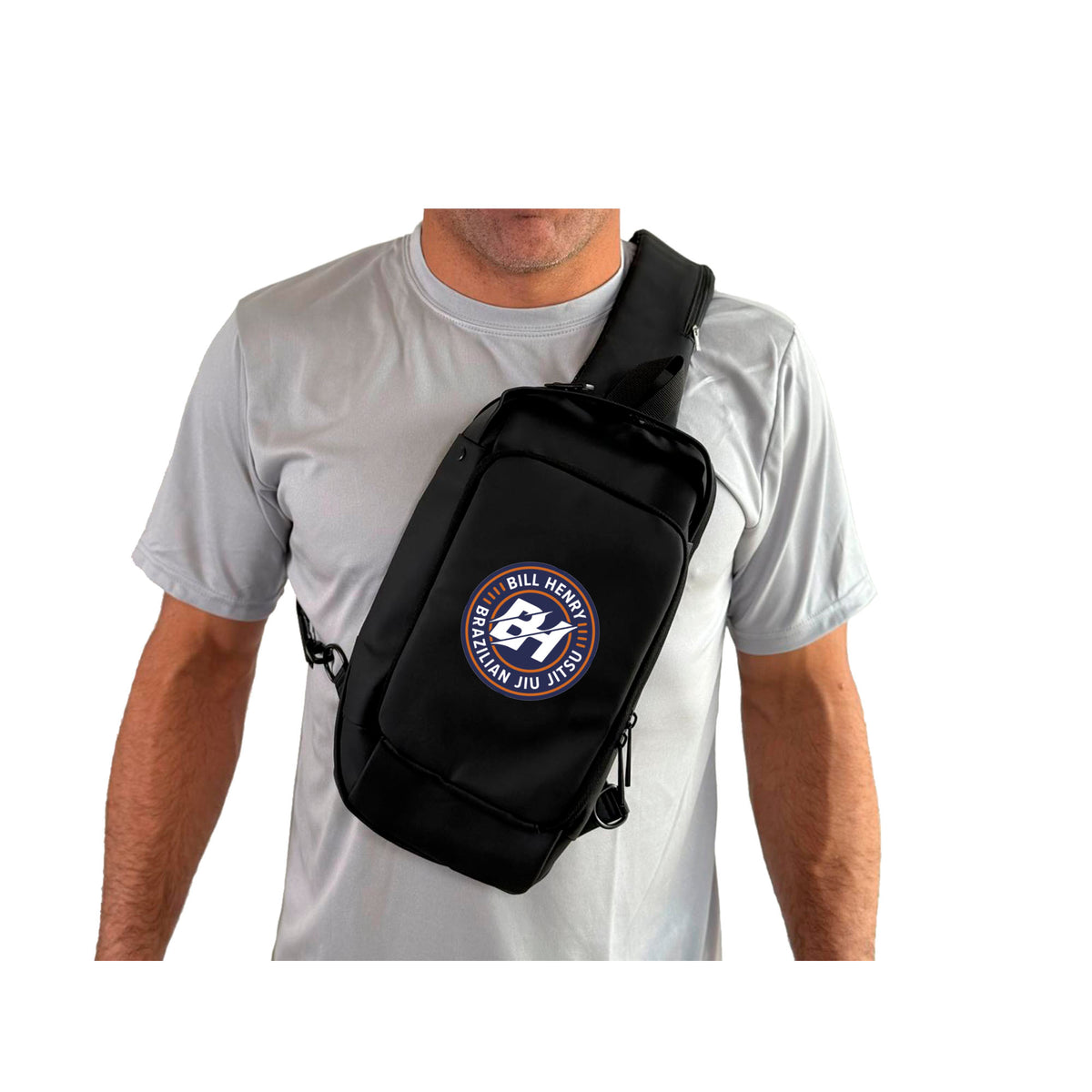 Bill Henry BJJ Academy Crossbody Bags #8018 A