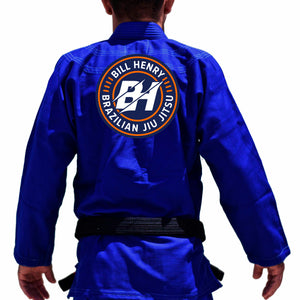 Bill Henry BJJ Academy Kids Gi - Blue #1401