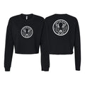 Twisted Kraken Jiu Jitsu Women's Cropped Crewneck Sweatshirt #8019 A