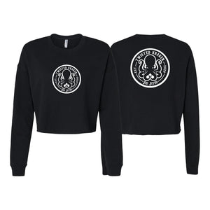 Twisted Kraken Jiu Jitsu Women's Cropped Crewneck Sweatshirt #8019 A