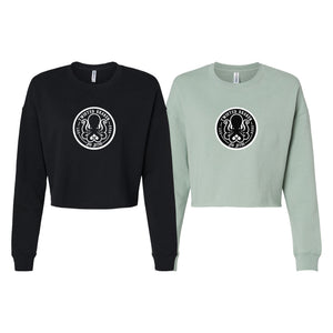 Twisted Kraken Jiu Jitsu Women's Cropped Crewneck Sweatshirt #8019 A