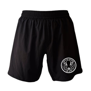Twisted Kraken Jiu Jitsu All Black Custom Shorts 2.0 #8019