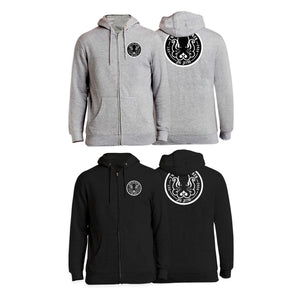 Twisted Kraken Jiu Jitsu Academy Zip Up Hoodies #8019 B