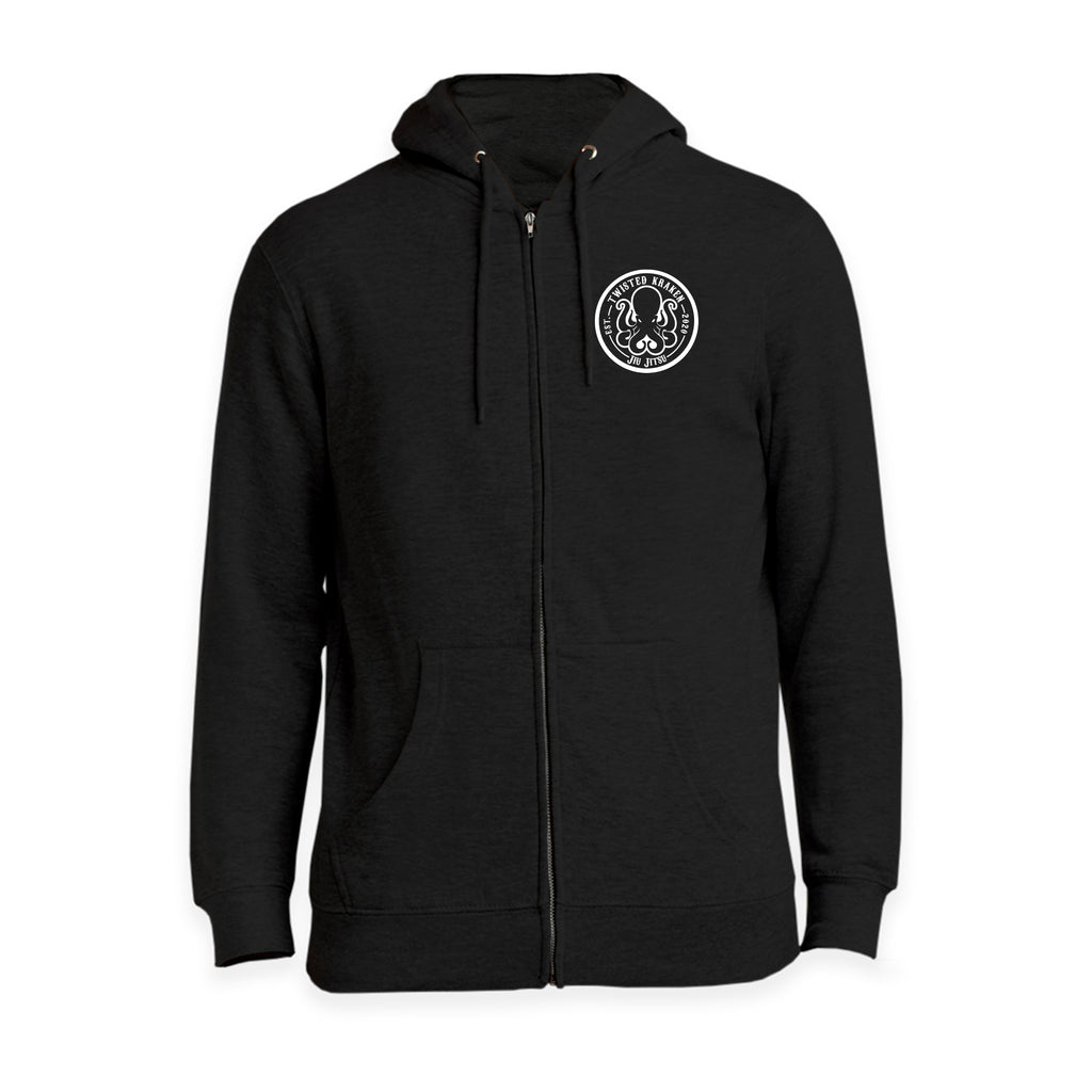 Twisted Kraken Jiu Jitsu Academy Zip Up Hoodies #8019 B