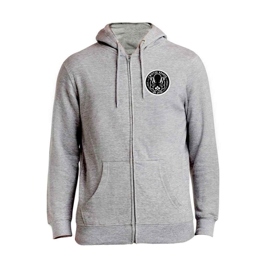 Twisted Kraken Jiu Jitsu Academy Zip Up Hoodies #8019 B
