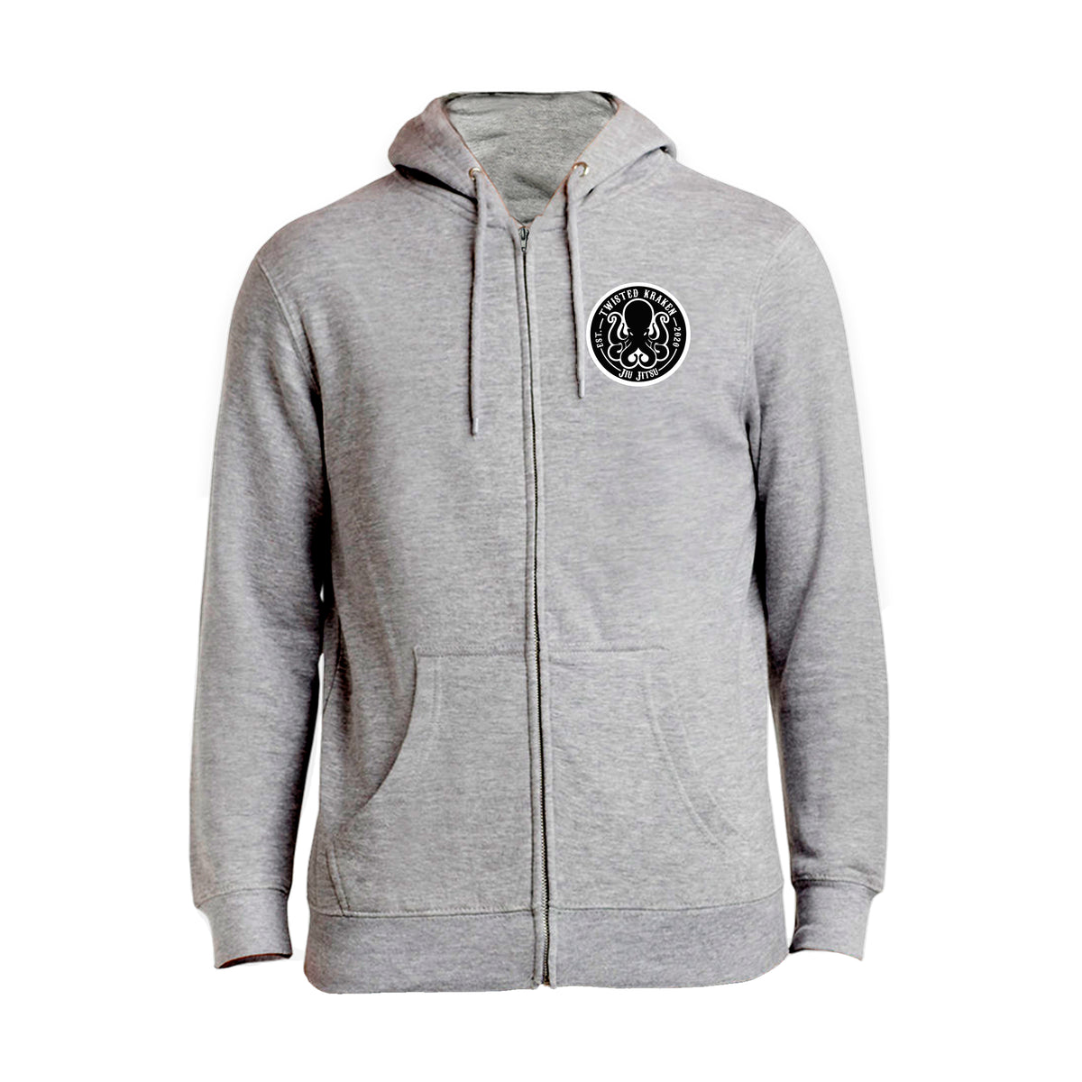 Twisted Kraken Jiu Jitsu Academy Zip Up Hoodies #8019 B