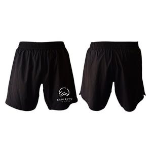 Espiritu Jiu Jitsu All Black Custom Shorts 2.0 #8020 C