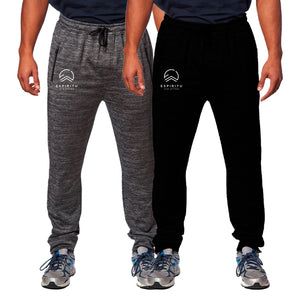 Espiritu Jiu Jitsu Academy Joggers - Black and Charcoal #8020 C