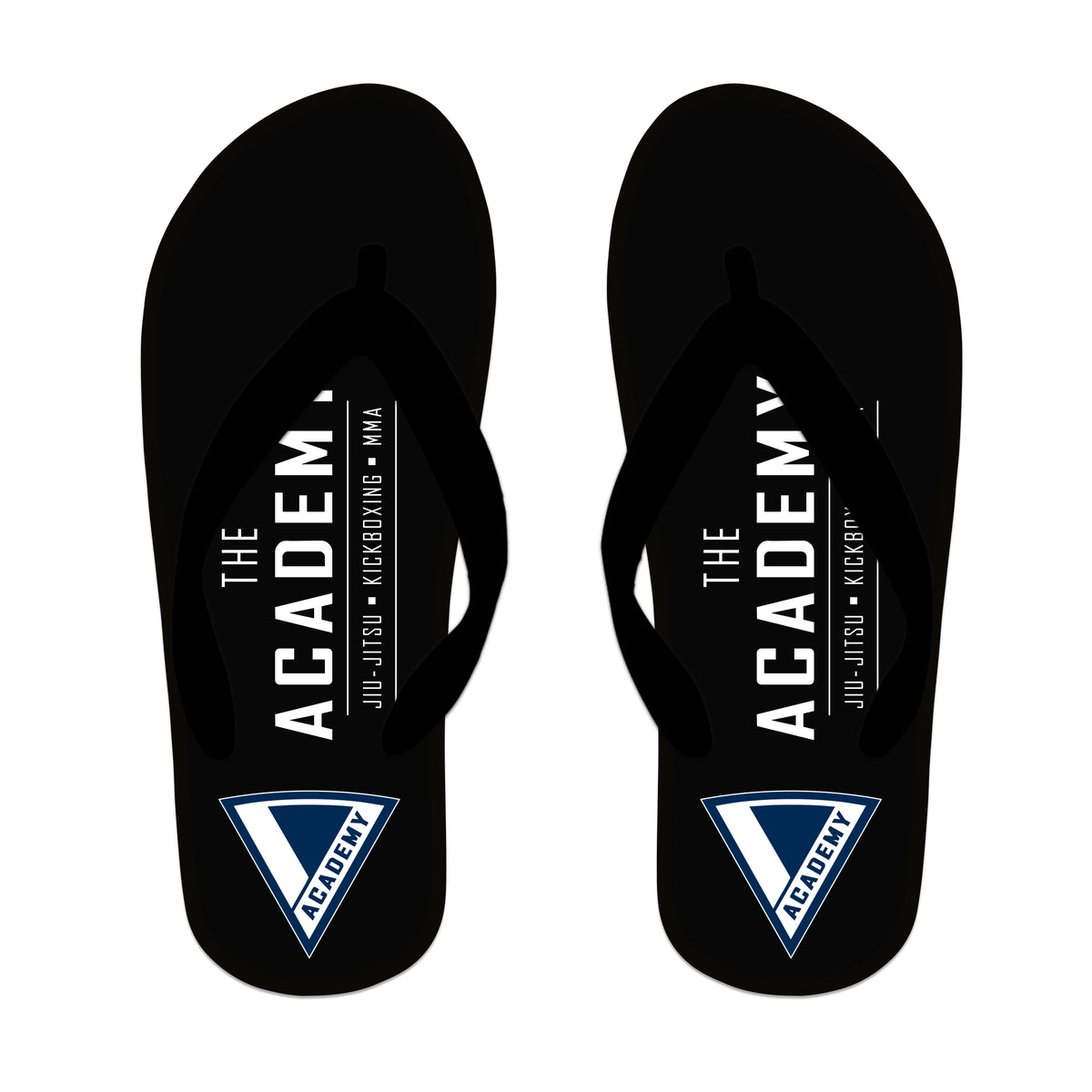 The Academy of Jiu Jitsu Academy Flip Flops #8021