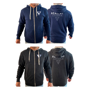 The Academy of Jiu Jitsu Academy Sherpa Lined Zip-Up Hoodie #8021 A