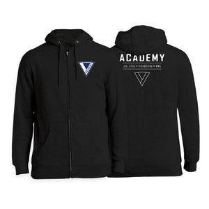 The Academy of Jiu Jitsu Academy Zip Up Hoodies #8021 A