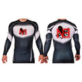 New Era Jiu Jitsu Academy Rash Guards Black/White #8022 B