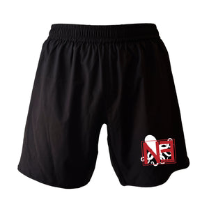 New Era Jiu Jitsu All Black Custom Shorts 2.0 #8022 B