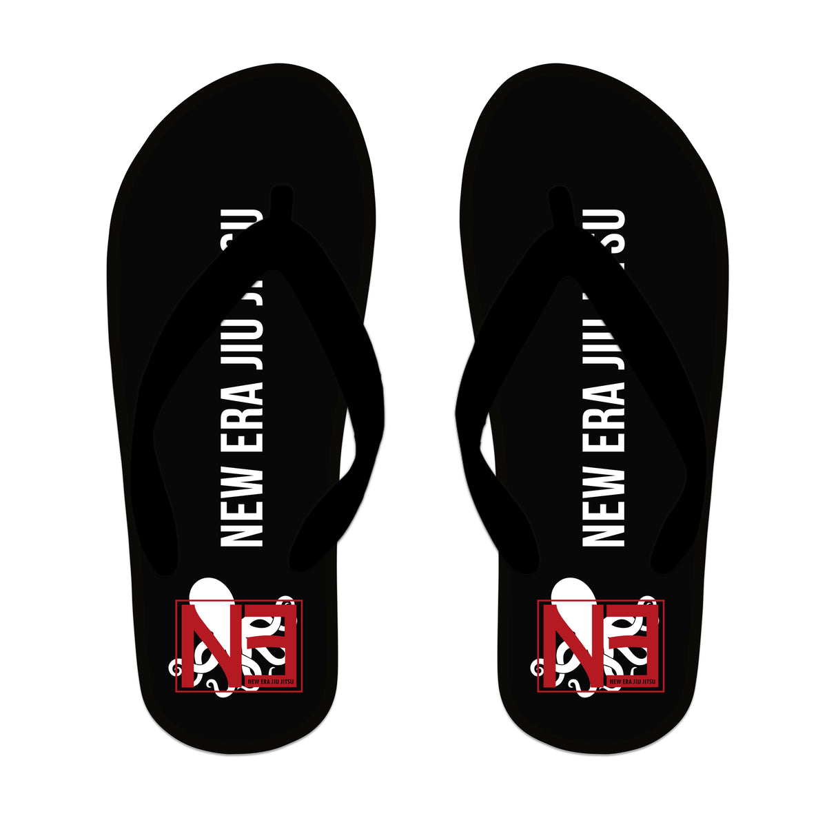 New Era Jiu Jitsu Academy Flip Flops #8022 B