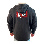 New Era Jiu Jitsu Academy Sherpa Lined Zip-Up Hoodie #8022 B