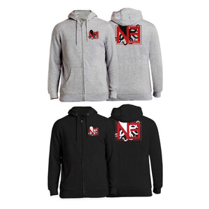 New Era Jiu Jitsu Academy Zip Up Hoodies #8022 B