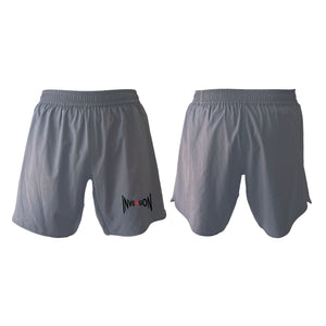 Inversion Jiu Jitsu Grey Custom Shorts 2.0 #8023