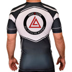 Inversion Jiu Jitsu Academy Rash Guards Black/White #8023