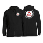 Inversion Jiu Jitsu Academy Zip Up Hoodies #8023 B