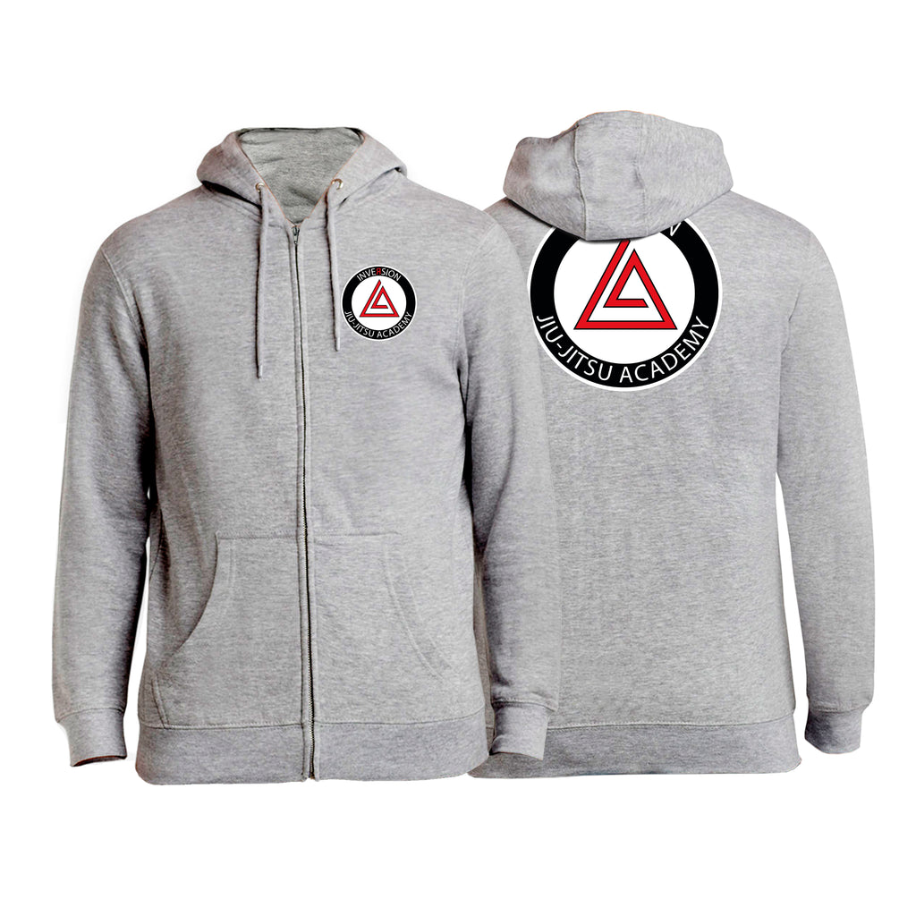 Inversion Jiu Jitsu Academy Zip Up Hoodies #8023 B
