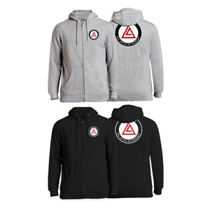 Inversion Jiu Jitsu Academy Zip Up Hoodies #8023 B