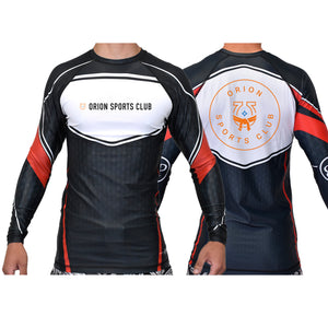 Orion Sports Club Academy Ranked Long Sleeve Rash Guards #8024