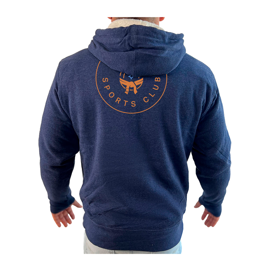 Orion Sports Club Academy Sherpa Lined Zip-Up Hoodie #8024 B