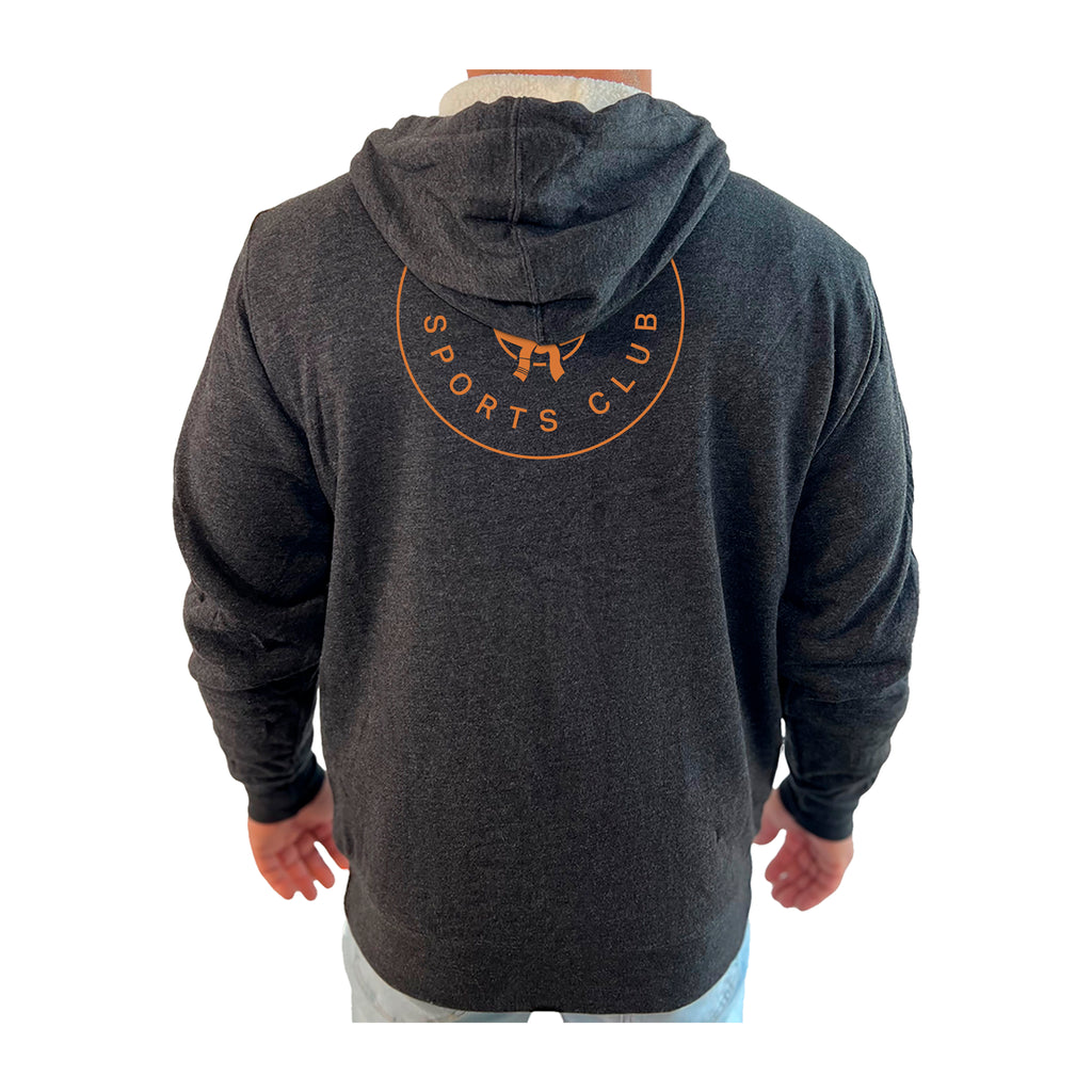 Orion Sports Club Academy Sherpa Lined Zip-Up Hoodie #8024 B