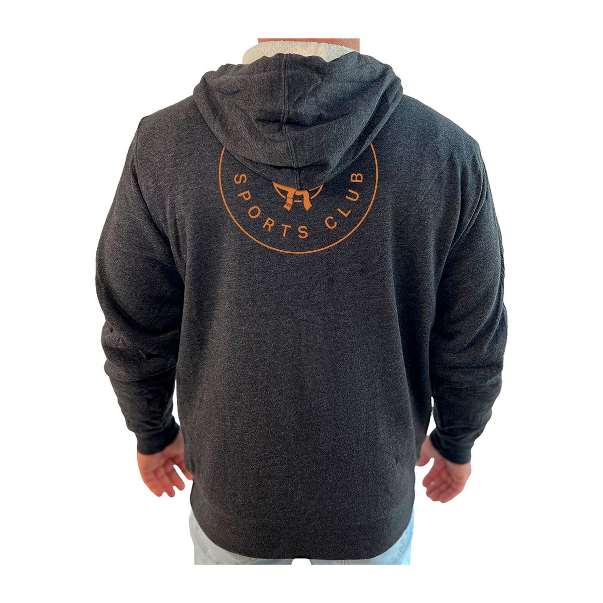 Orion Sports Club Academy Sherpa Lined Zip-Up Hoodie #8024 B