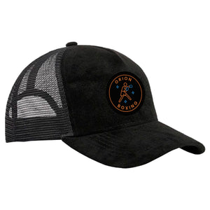Orion Sports Club Suede Trucker Hat #8024 E