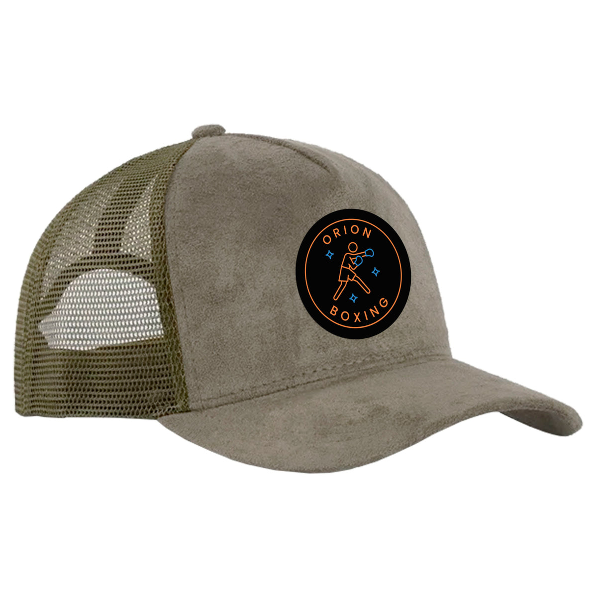 Orion Sports Club Suede Trucker Hat #8024 E
