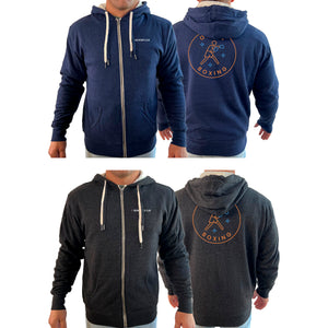 Orion Sports Club Academy Sherpa Lined Zip-Up Hoodie #8024 F