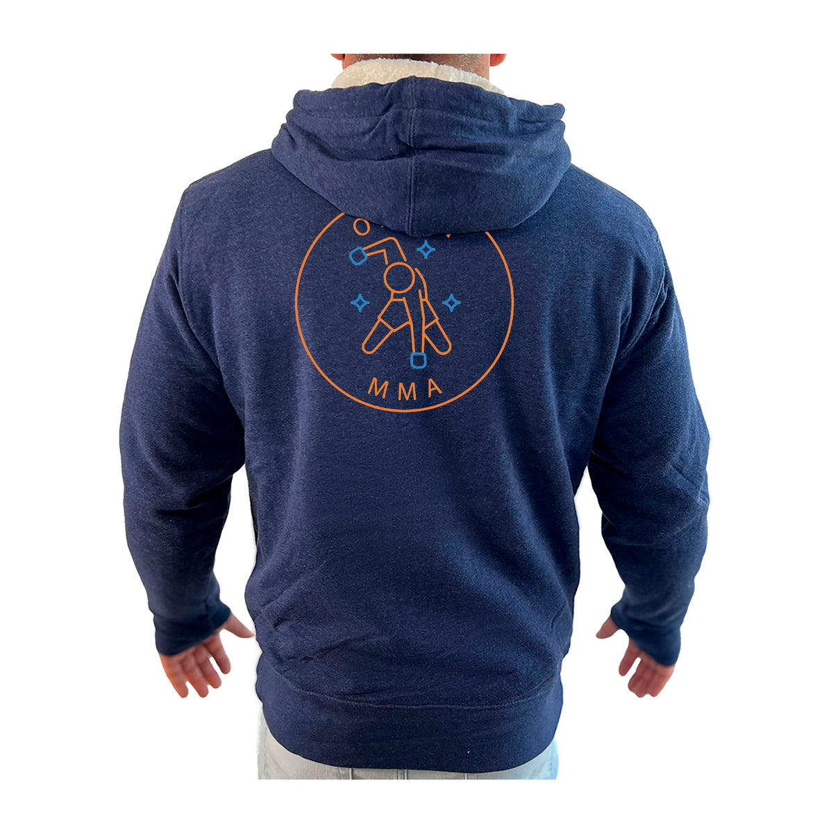 Orion Sports Club Academy Sherpa Lined Zip-Up Hoodie #8024 H